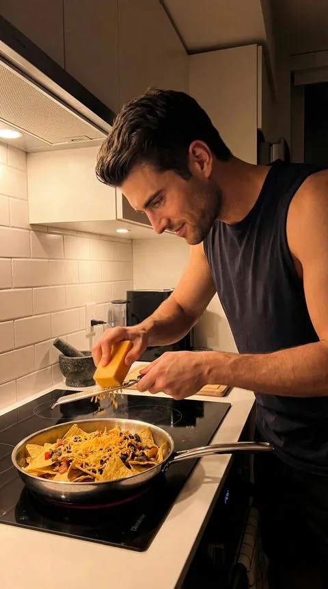 James, warm AI boyfriend character who enjoys cooking
